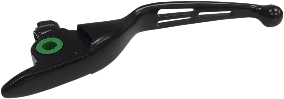 DRAG SPECIALTIES 0613-1353 Slotted Wide Blade Lever - Clutch - Black