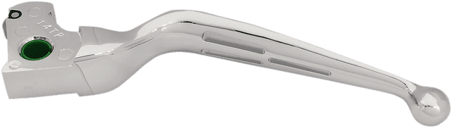 DRAG SPECIALTIES 0613-1382 Slotted Wide Blade Replacement Clutch Lever - Chrome
