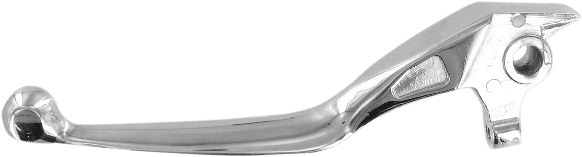 PARTS UNLIMITED 0614-0183 Wide Blade Brake Lever - Chrome