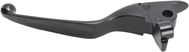 DRAG SPECIALTIES 0614-1109 Wide Blade Replacement Brake Lever - Black — image 2 of 2