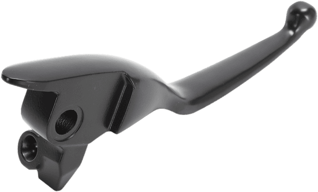 DRAG SPECIALTIES 0614-1109 Wide Blade Replacement Brake Lever - Black — image 1 of 2