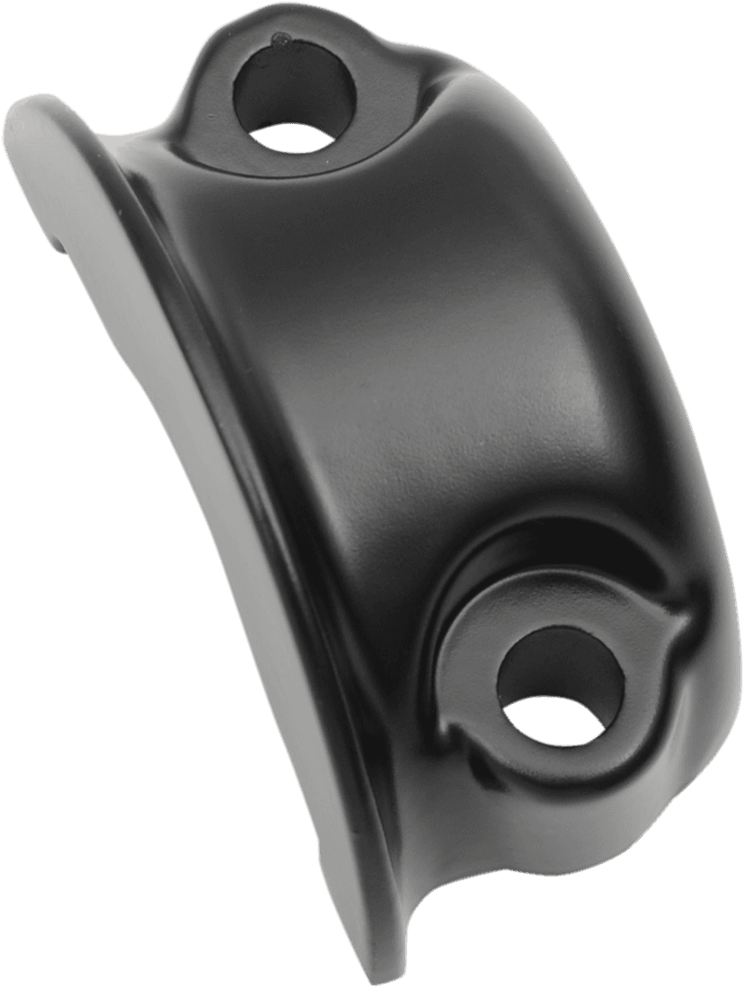 DRAG SPECIALTIES 0615-0274 Brake/Clutch Control Clamp Half - Black