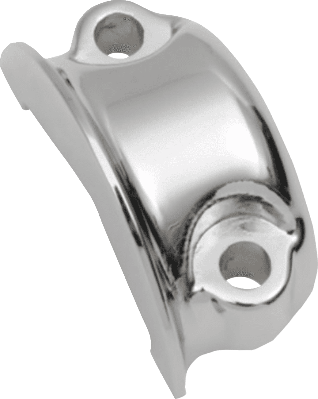 DRAG SPECIALTIES 0615-0334 Brake/Clutch Control Clamp Half - Chrome