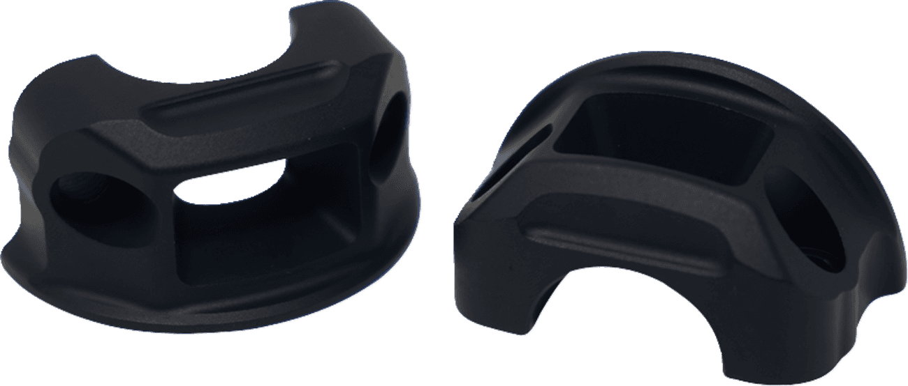 KODLIN USA 0615-0389 Lever Perch Clamps - Brake/Clutch - Black