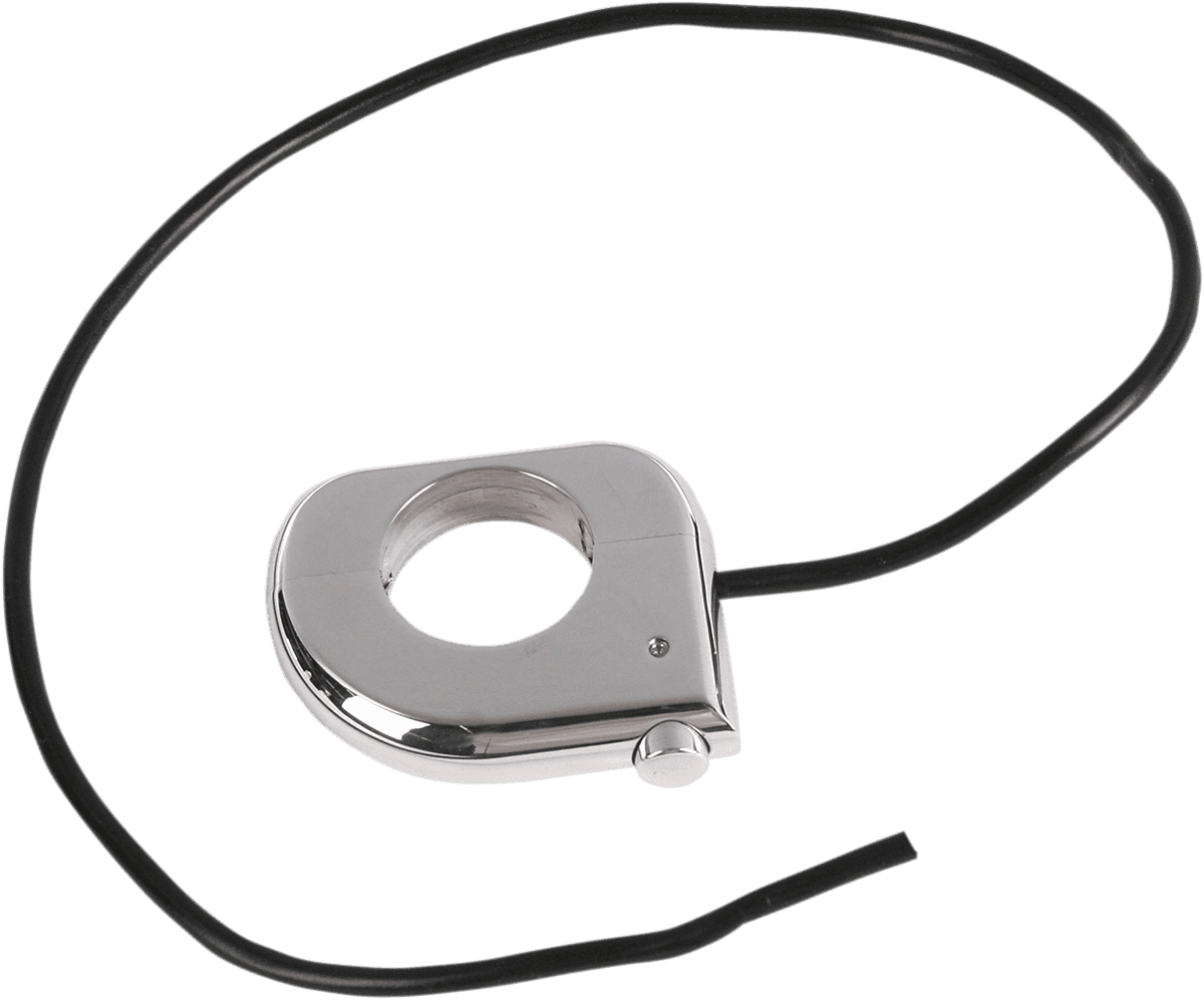 PINGEL 0616-0020 Slim Line Switch with Housing - One Button - 1" Handlebars
