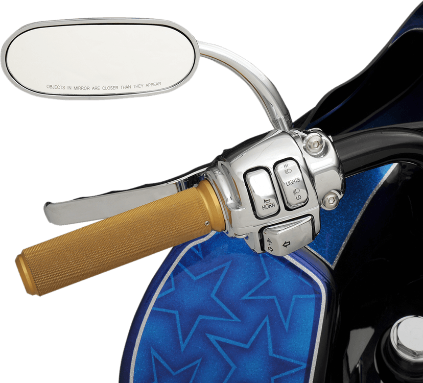 DRAG SPECIALTIES 0616-0053 Handlebar Switch Kit - Chrome — image 2 of 3