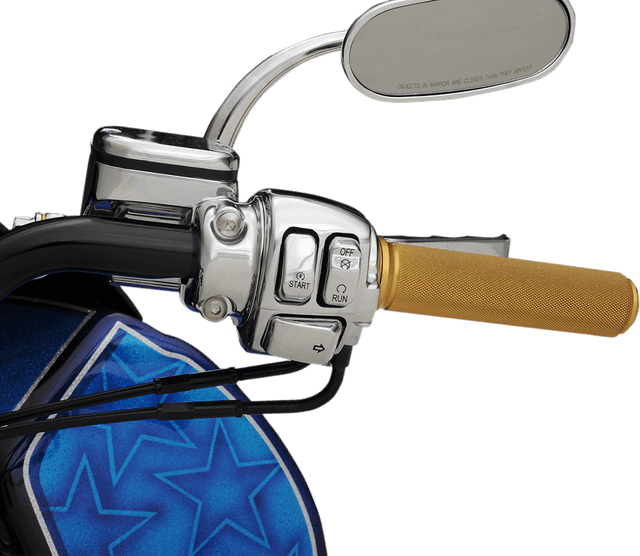 DRAG SPECIALTIES 0616-0053 Handlebar Switch Kit - Chrome — image 3 of 3
