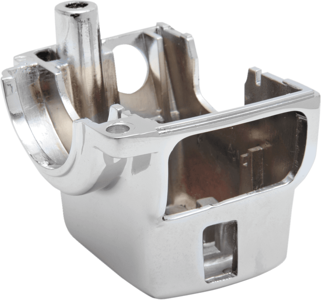 DRAG SPECIALTIES 0616-0076 Handlebar Switch Housing Kit - Left - Radio - Chrome