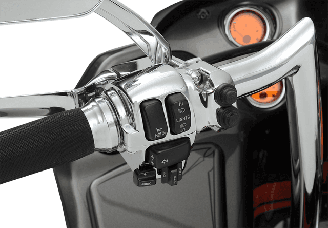 DRAG SPECIALTIES 0616-0091 Handlebar Switch Housing Kit - Cruise - Chrome — image 4 of 5