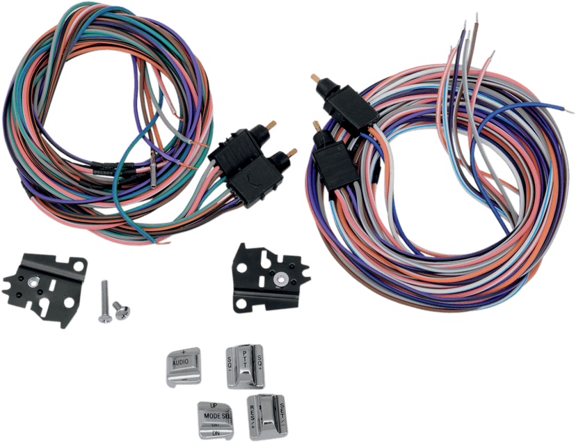DRAG SPECIALTIES 0616-0126 Handlebar Switch Kit - Radio/Cruise - Chrome