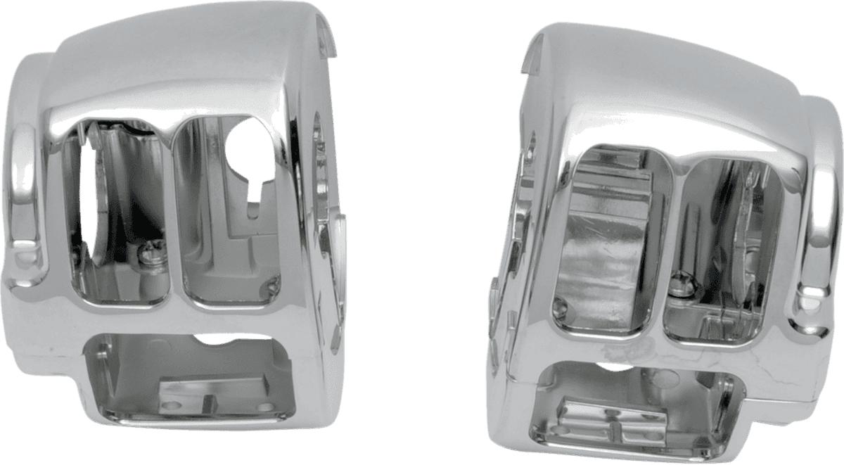 DRAG SPECIALTIES 0616-0147 Handlebar Switch Housing Kit - Chrome