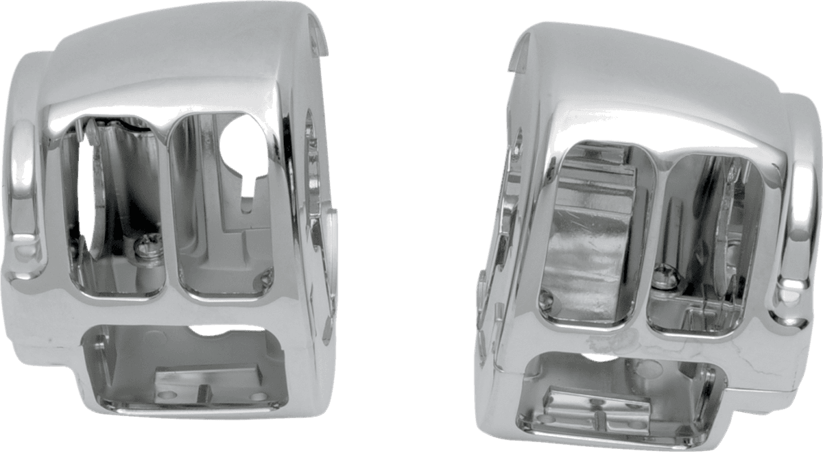 DRAG SPECIALTIES 0616-0147 Handlebar Switch Housing Kit - Chrome