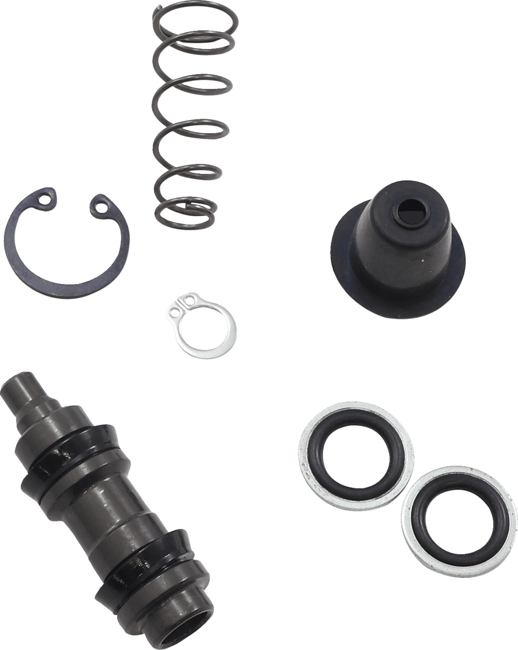 DRAG SPECIALTIES 0617-0402 Clutch Master Cylinder Rebuild Kit - 15 mm - Hydraulic - Front