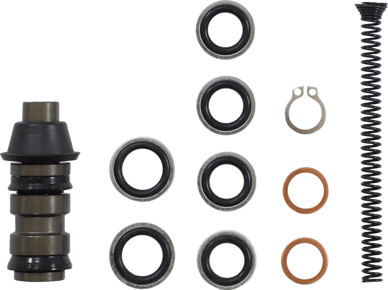 DRAG SPECIALTIES 0617-0404 Clutch Master Cylinder Rebuild Kit - 11/16" - Hydraulic - Front