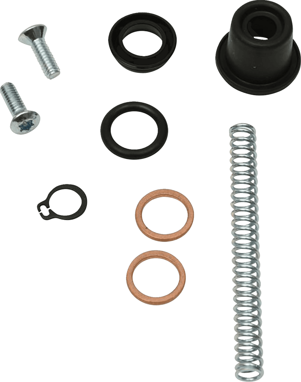 ALL BALLS 0617-0463 Brake Master Cylinder Rebuild Kit - Front