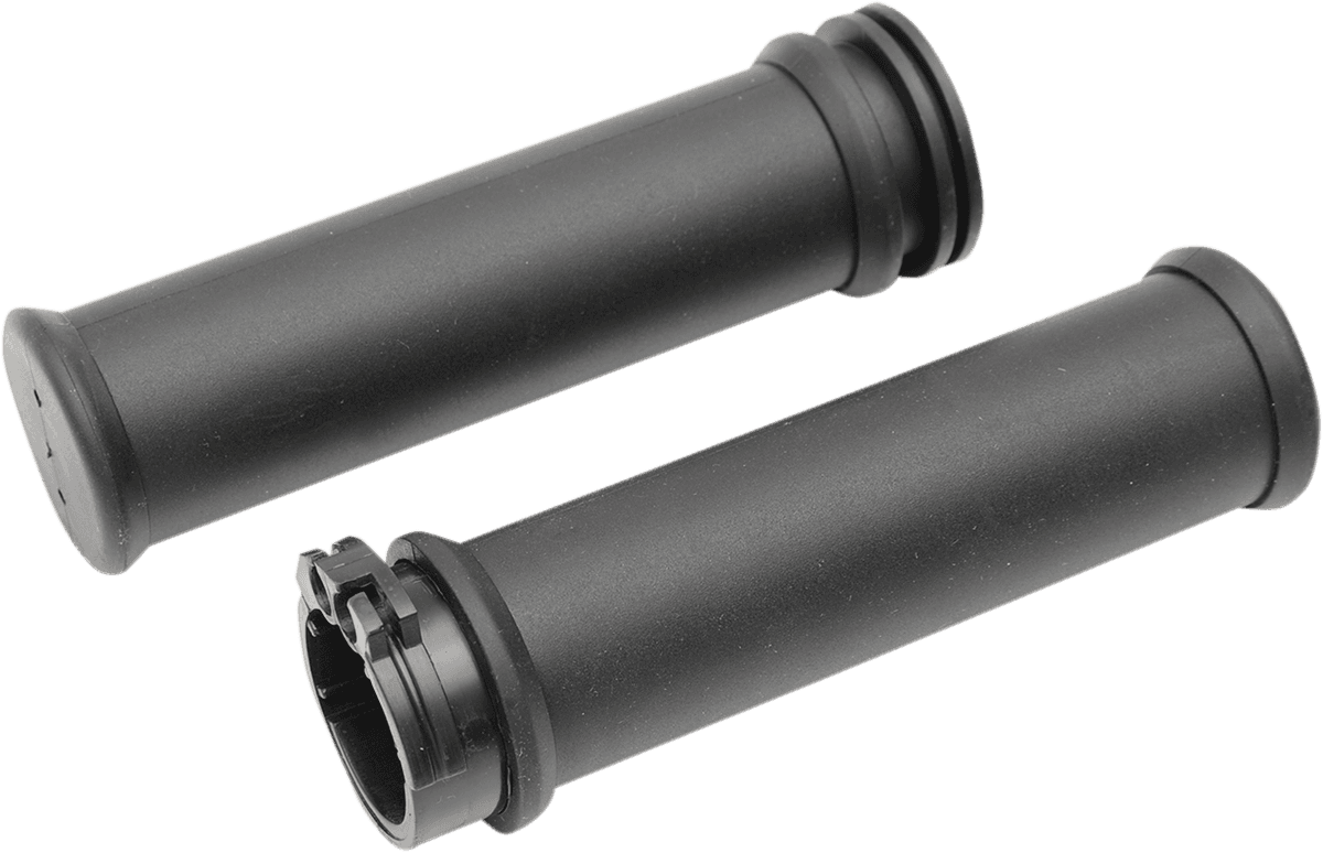 DRAG SPECIALTIES 0630-0373 Replacement OEM-Style Rubber Grips w/ Sleeve - Small Diameter