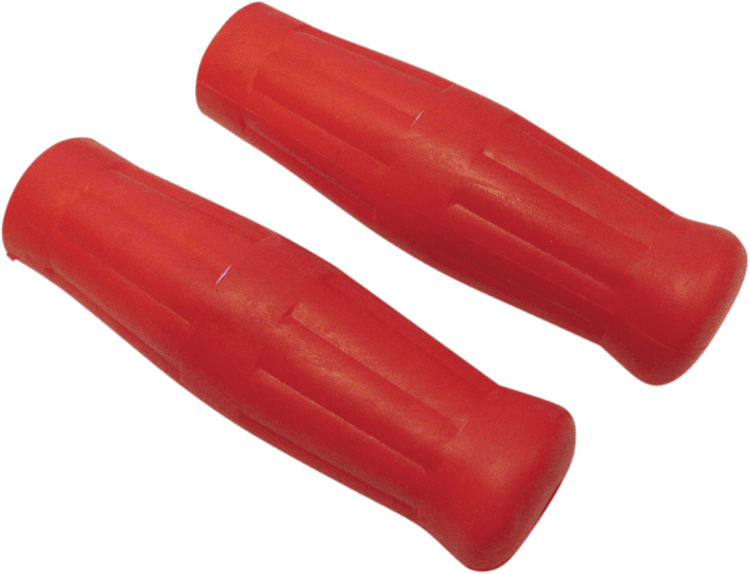 JOKER MACHINE 0630-0379 Custom Rubber Radial Grips - Red