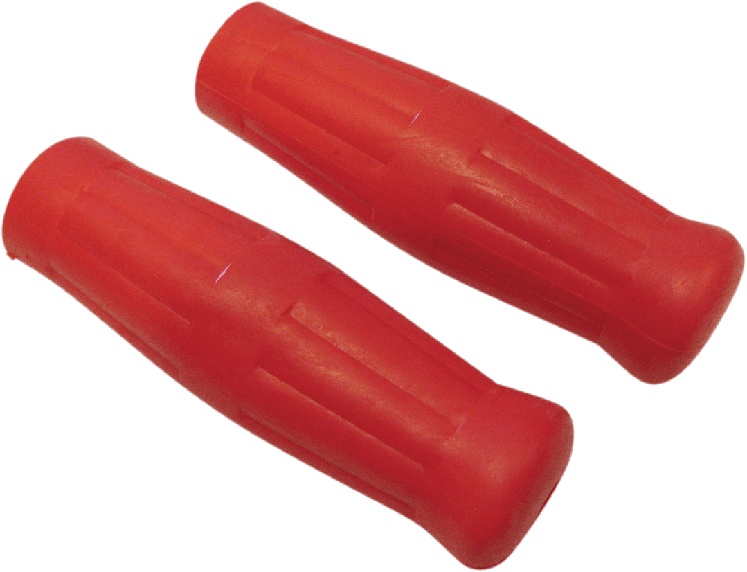 JOKER MACHINE 0630-0379 Custom Rubber Radial Grips - Red