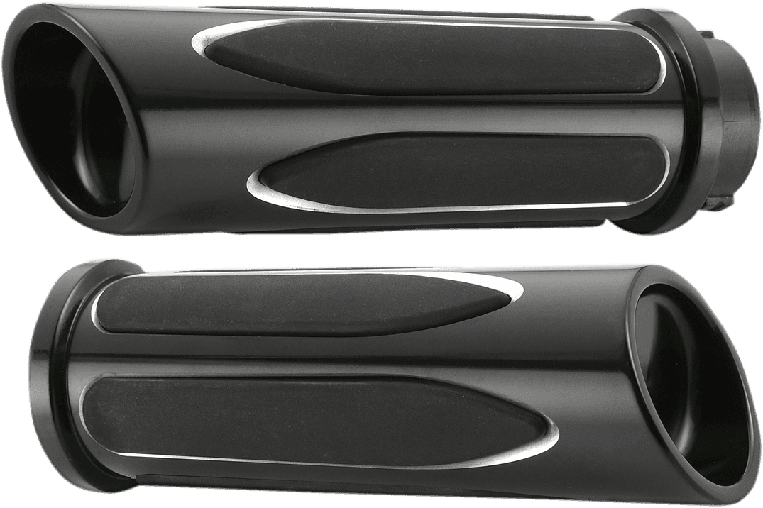 ARLEN NESS 0630-0975 Deep Cut Comfort Series Grips - Cable - Black