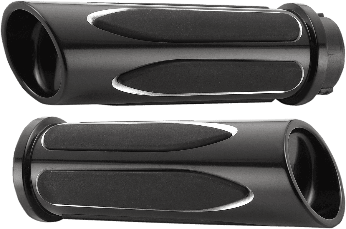 ARLEN NESS 0630-0977 Deep Cut Comfort Series Grips - TBW - Black
