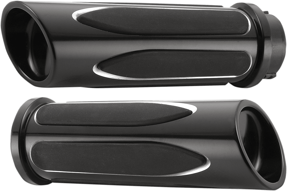 ARLEN NESS 0630-0977 Deep Cut Comfort Series Grips - TBW - Black
