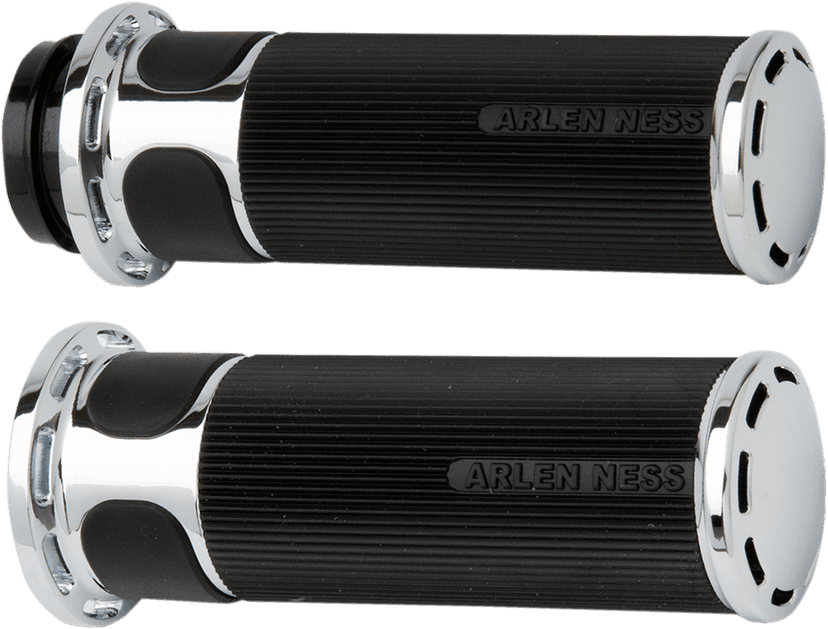 ARLEN NESS 0630-1023 Slot Track Grips - Cable - Chrome — image 2 of 2