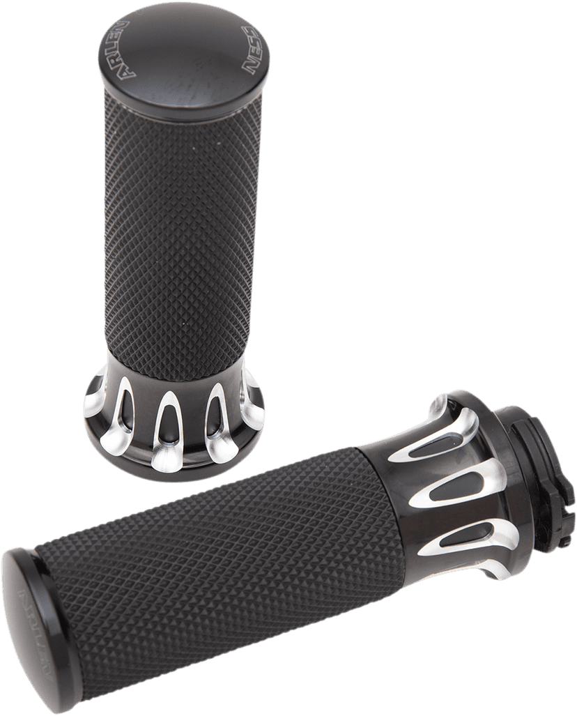 ARLEN NESS 0630-1034 Fusion Deep Cut Grips - Cable - Black
