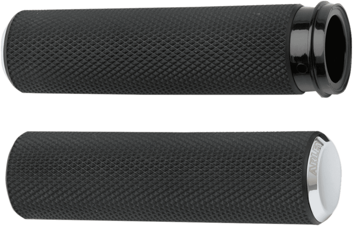 ARLEN NESS 0630-1043 Knurled Grips - TBW - Chrome