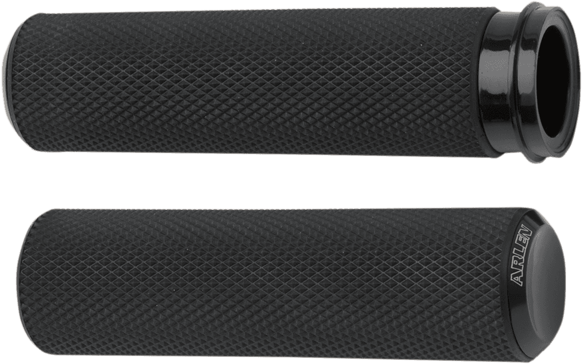 ARLEN NESS 0630-1044 Knurled Grips - TBW - Black