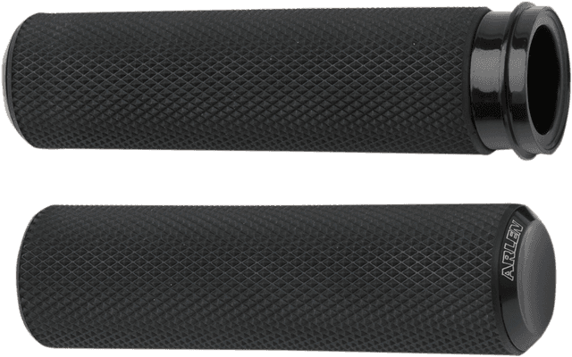 ARLEN NESS 0630-1044 Knurled Grips - TBW - Black — image 1 of 2
