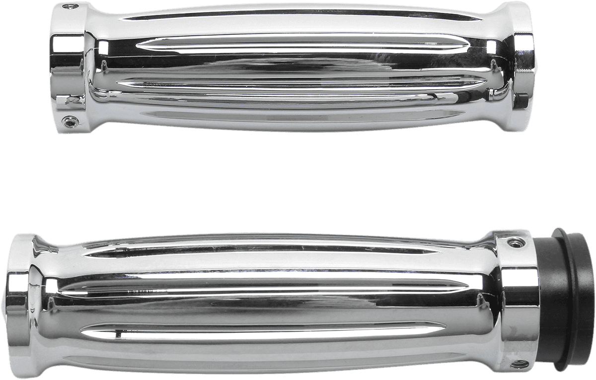 ACCUTRONIX 0630-1455 Custom Grips - Diamond - TBW - Chrome