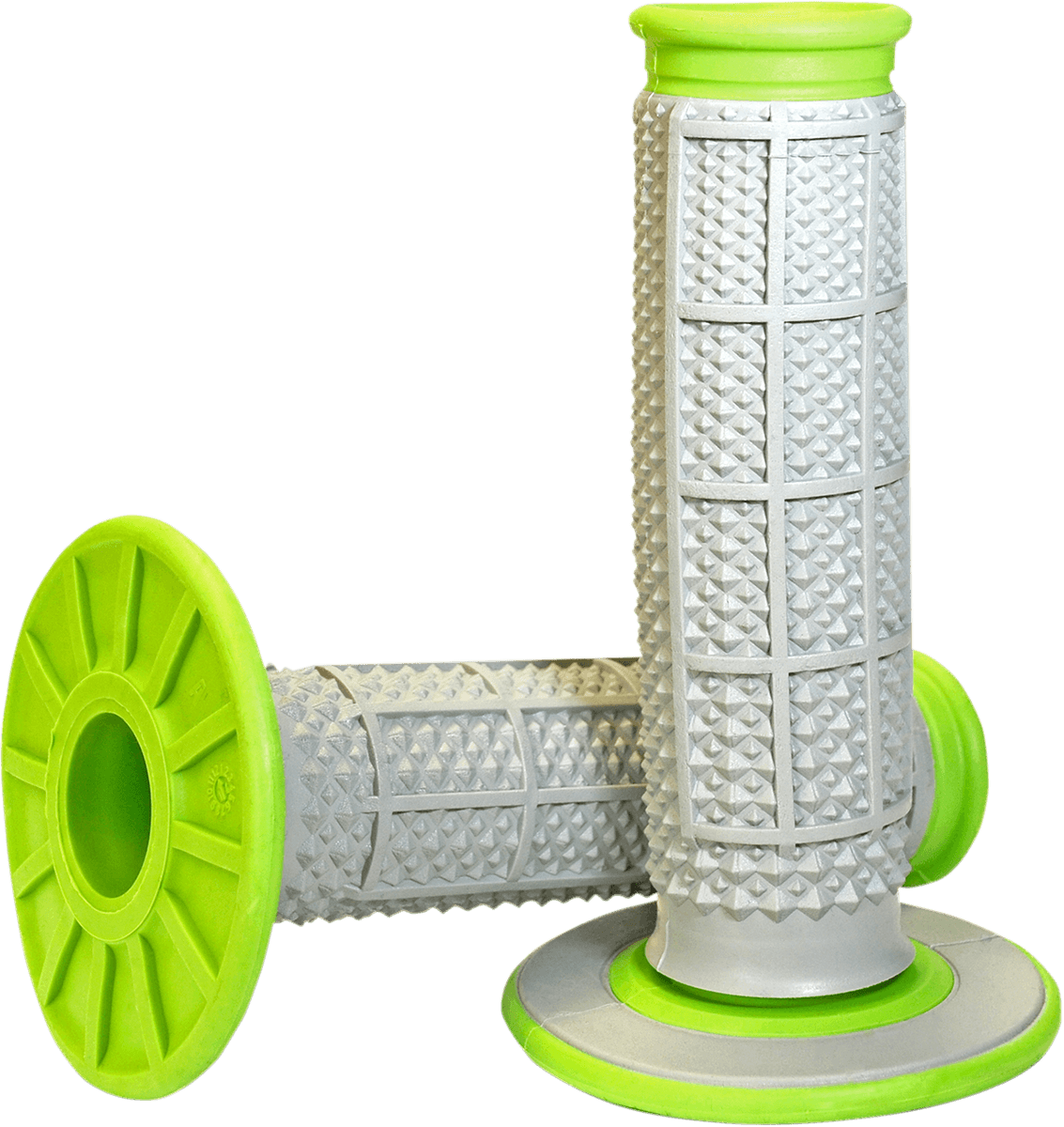 RENTHAL 0630-1639 Tapered Dual-Compound Grips - Green