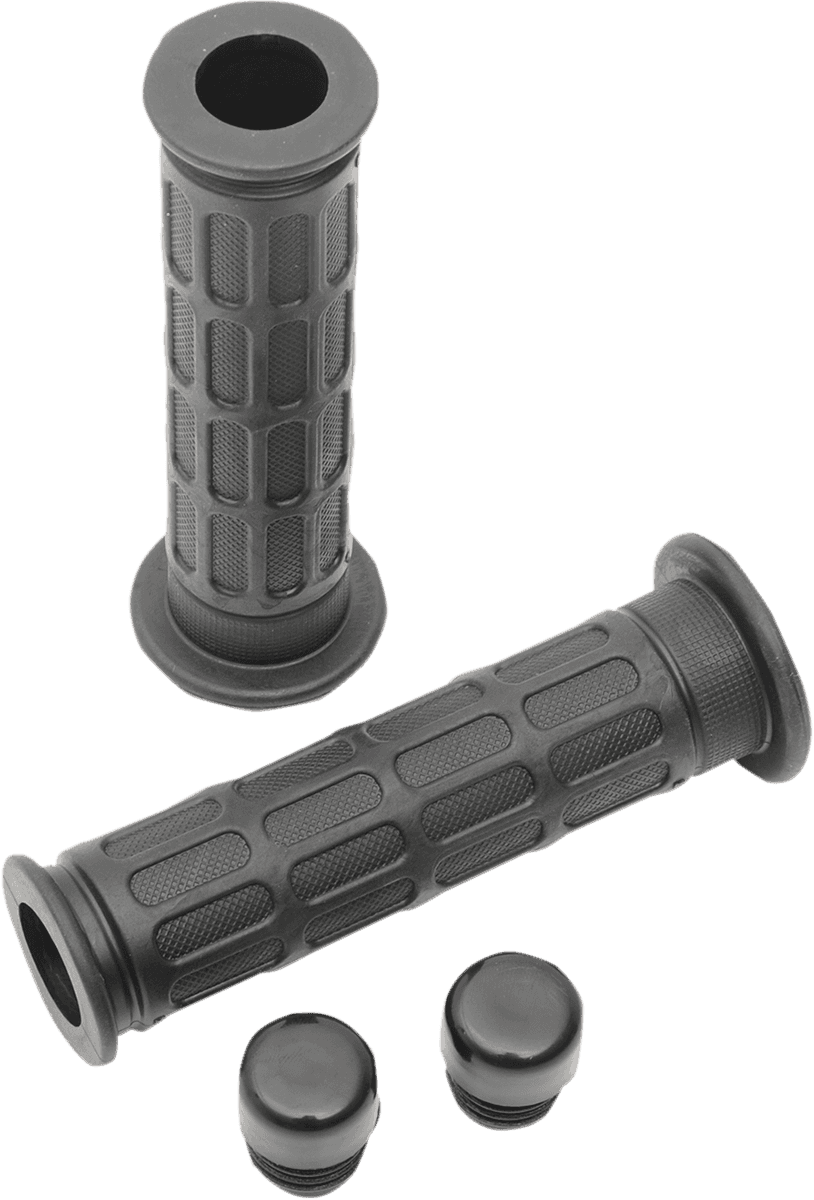 EMGO 0630-1766 Classic OE-Style Grips - 7/8" - Open Ends - Honda