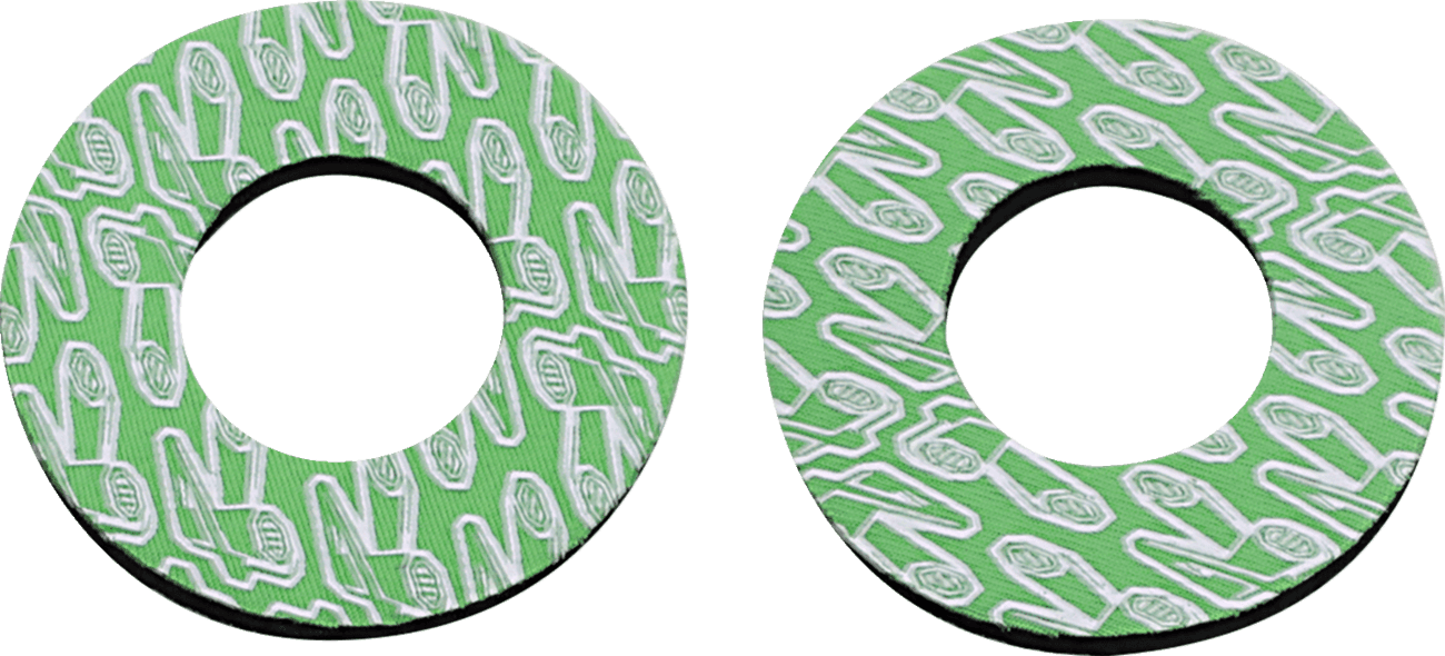 RENTHAL 0630-2084 Grip Donutz - White/Green
