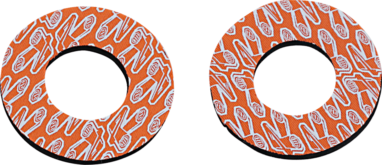 RENTHAL 0630-2085 Grip Donutz - White/Orange
