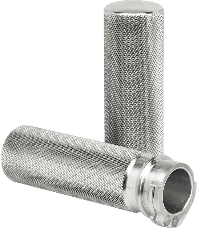 JOKER MACHINE 0630-2124 Knurled Hand Grips - Cable - Raw