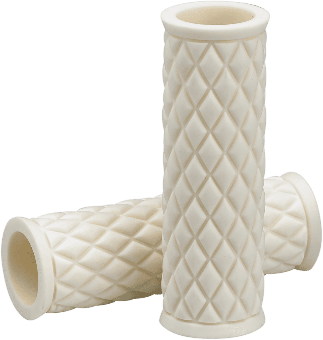 BILTWELL 0630-2325 Alumicore Grips - Replacement - White