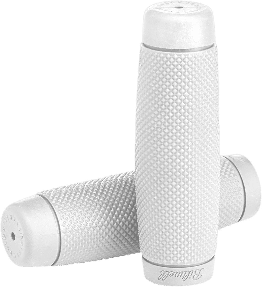 BILTWELL 0630-2340 Recoil Bar Grips - 1" - White