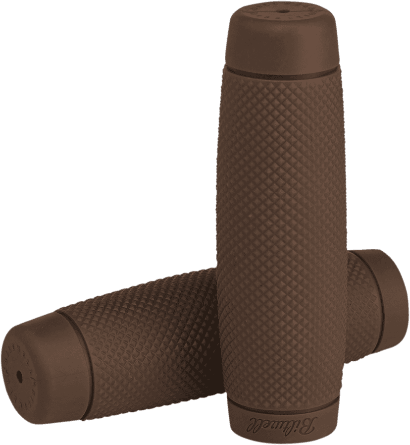 BILTWELL 0630-2342 Recoil Bar Grips - 1" - Chocolate