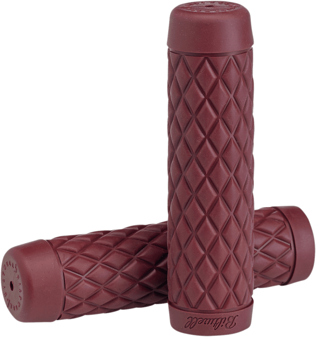 BILTWELL 0630-2351 Torker Grips - 1" - Oxblood