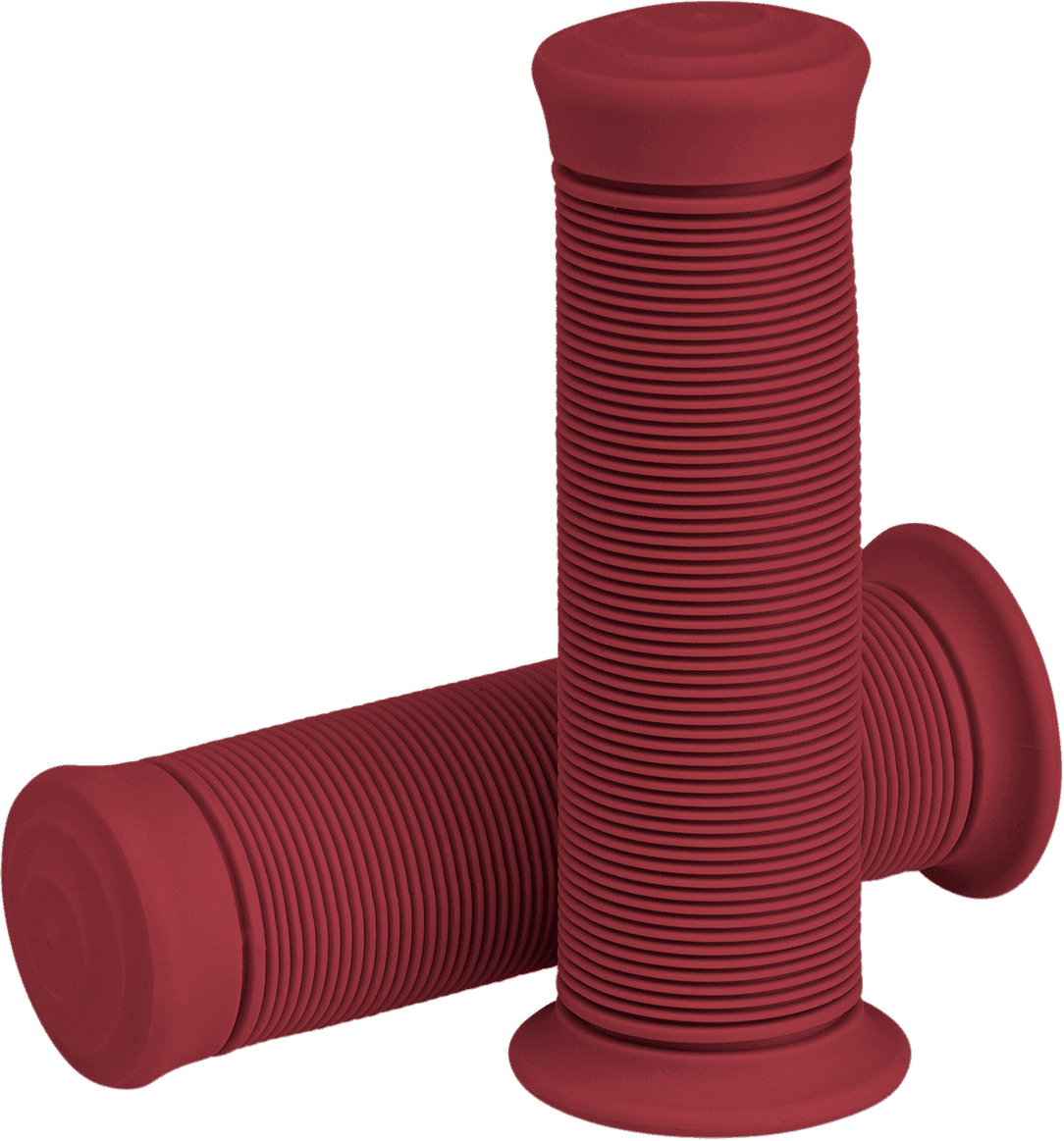 BILTWELL 0630-2502 Kung Fu Grips - 7/8" - Oxblood