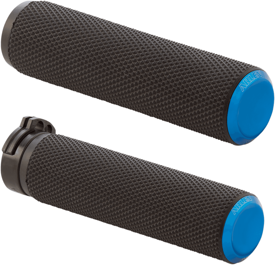 ARLEN NESS 0630-2593 Knurled Grips - Cable - Blue
