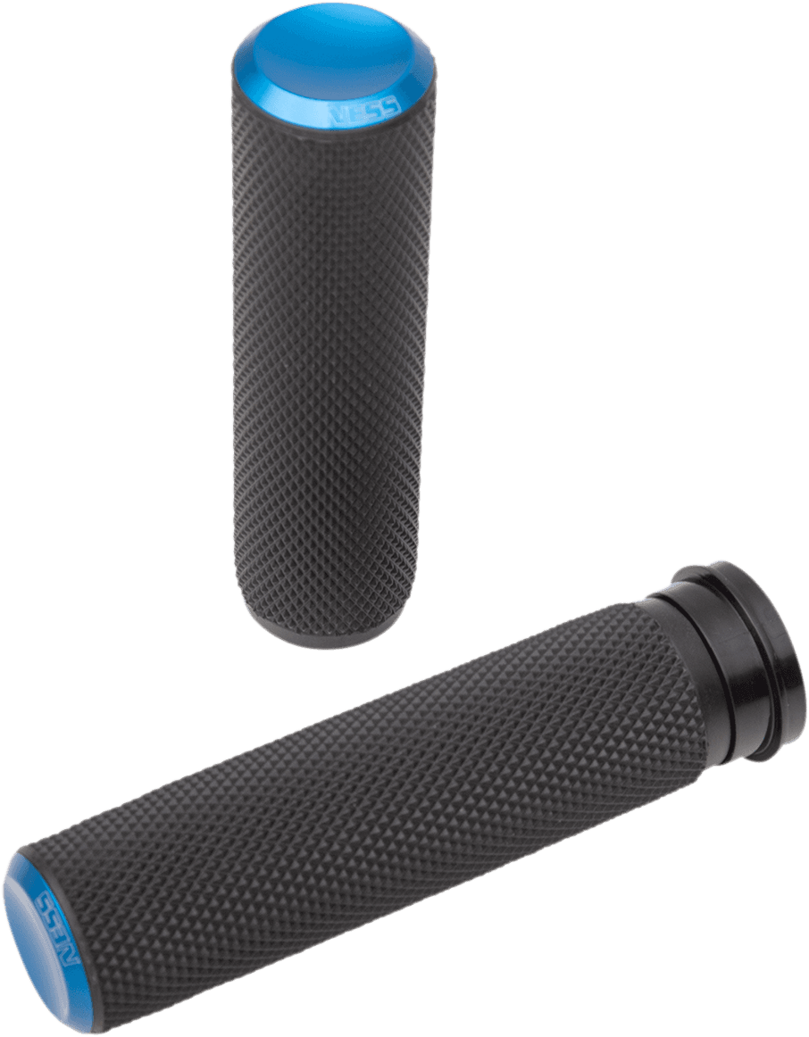 ARLEN NESS 0630-2596 Knurled Grips - TBW - Blue
