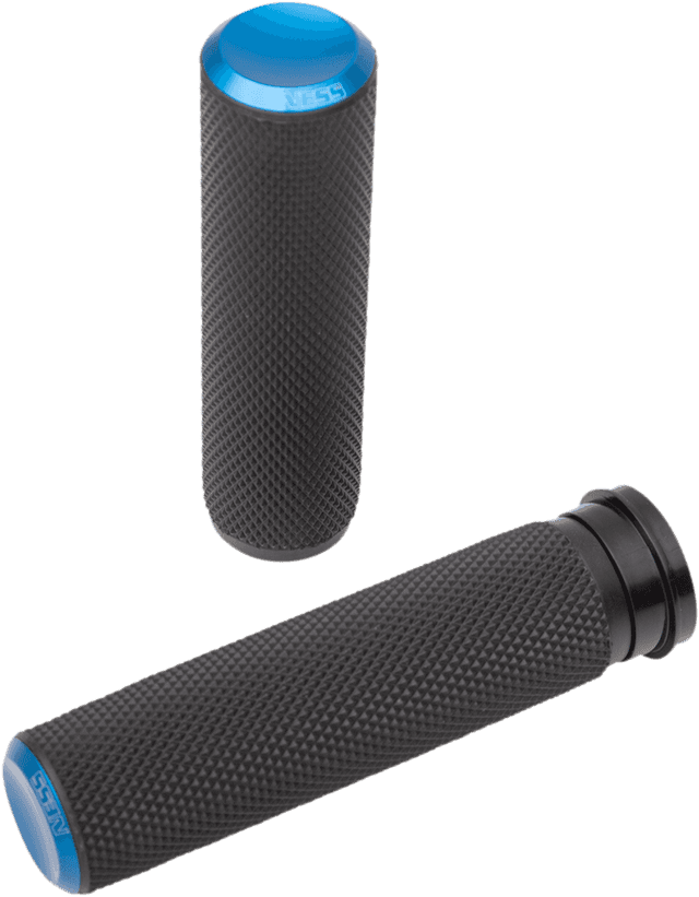 ARLEN NESS 0630-2596 Knurled Grips - TBW - Blue