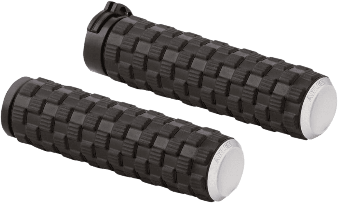 ARLEN NESS 0630-2602 Air Trax Grips - TBW - Chrome