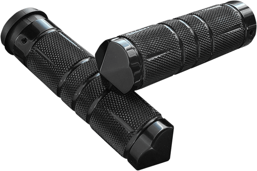 ACCUTRONIX 0630-2788 Knurled Diamond Custom Grips - TBW - Black