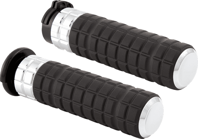 ARLEN NESS 0630-2907 SpeedLiner Grips - Cable - Chrome — image 1 of 2