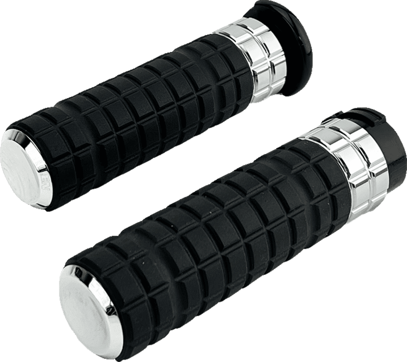 ARLEN NESS 0630-2909 SpeedLiner Grips - TBW - Chrome — image 2 of 2
