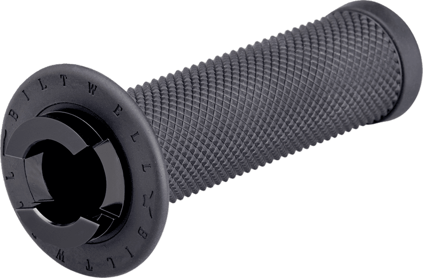 BILTWELL 0630-3189 Alumicore Grips - 7/8" - TBW - Black — image 4 of 5