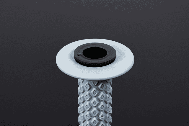 RENTHAL 0630-3192 MX Dual Grips - Comfort - Soft/Firm - Black — image 5 of 7
